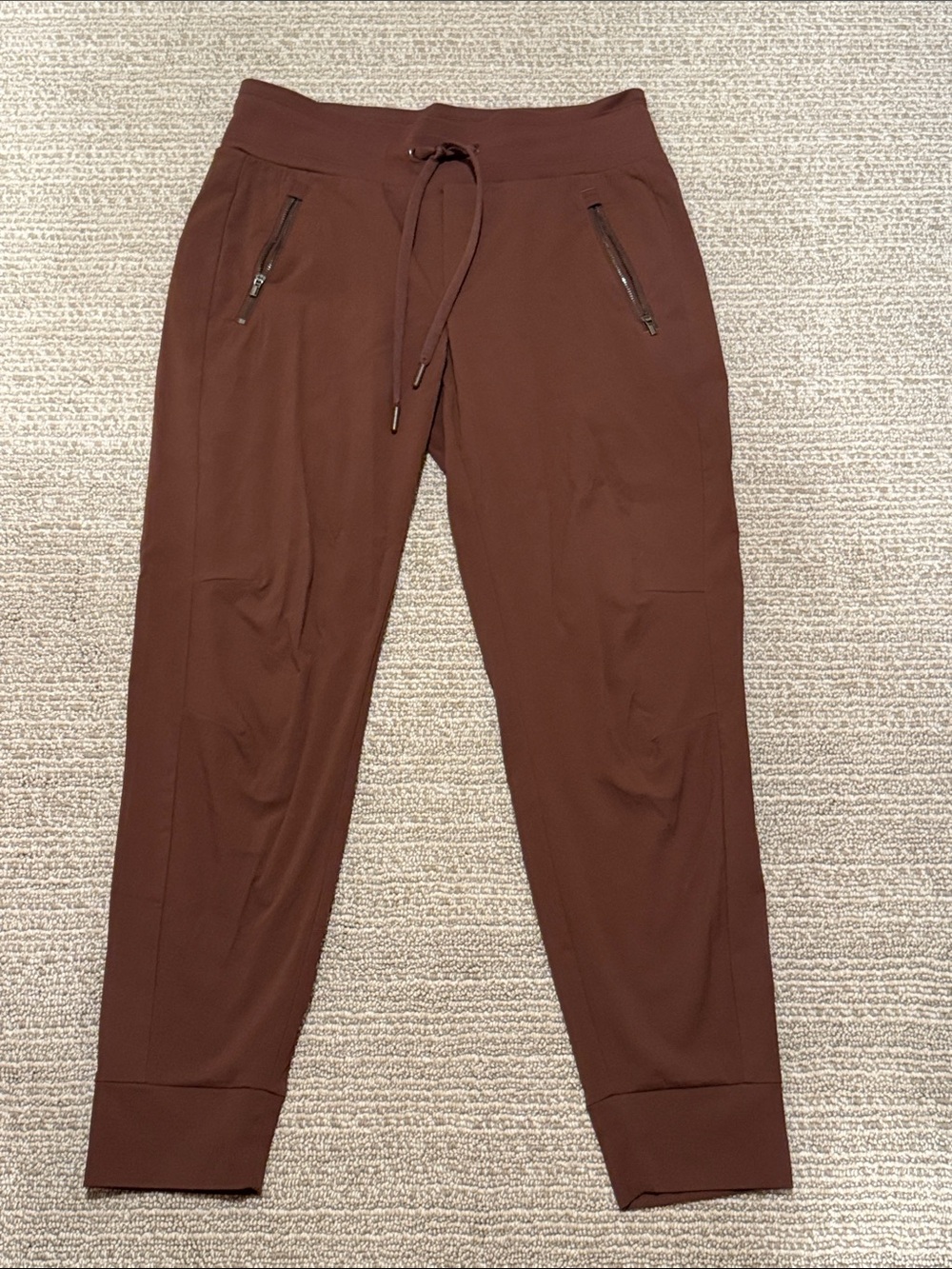 Athleta Women's Brown Drawstring Jogger Pants